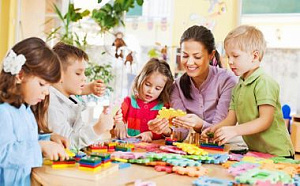 Детский сад, поликлиника и МФЦ на территории комплекса