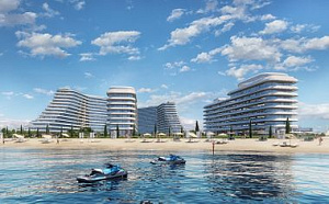 Благоустроенная набережная и пляж