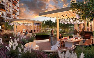 Мангальная зона с беседками